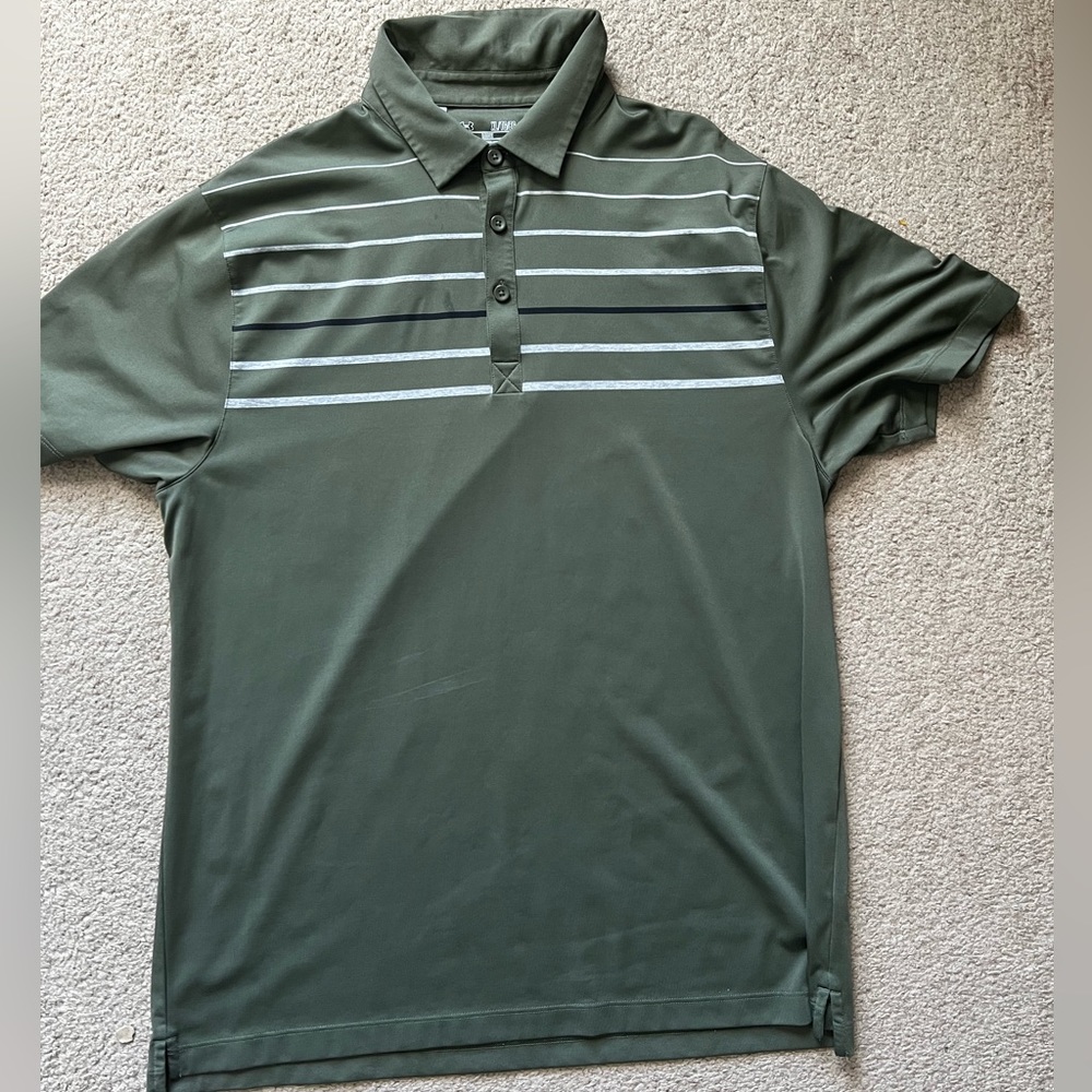 Under armour men’s polo in Olive green
